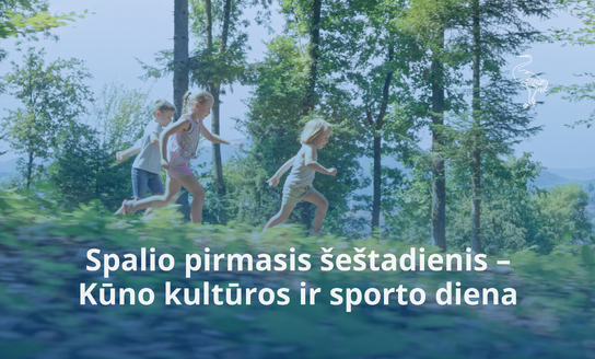 Spalio pirmasis šeštadienis – Kūno kultūros ir sporto diena