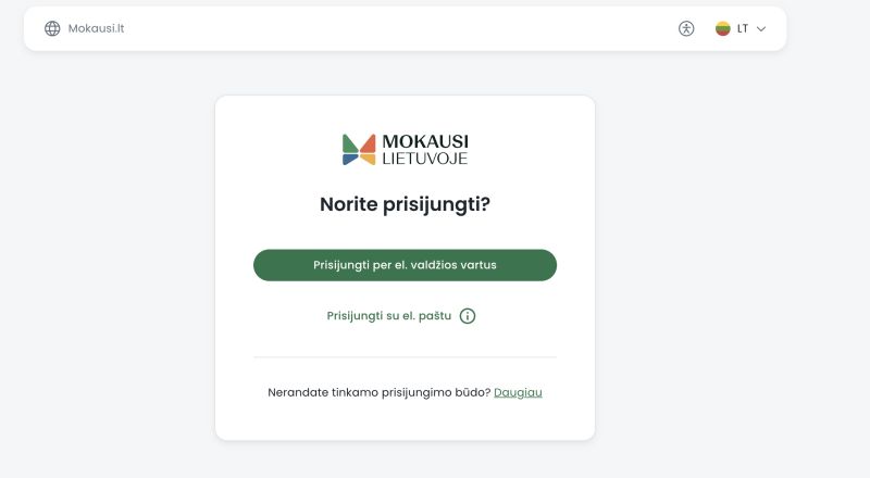 Prašymų į neformaliojo vaikų švietimo (NVŠ) programas, finansuojamas valstybės lėšomis, teikimas...
