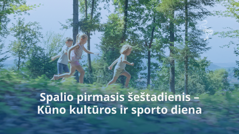 Spalio pirmasis šeštadienis – Kūno kultūros ir sporto diena